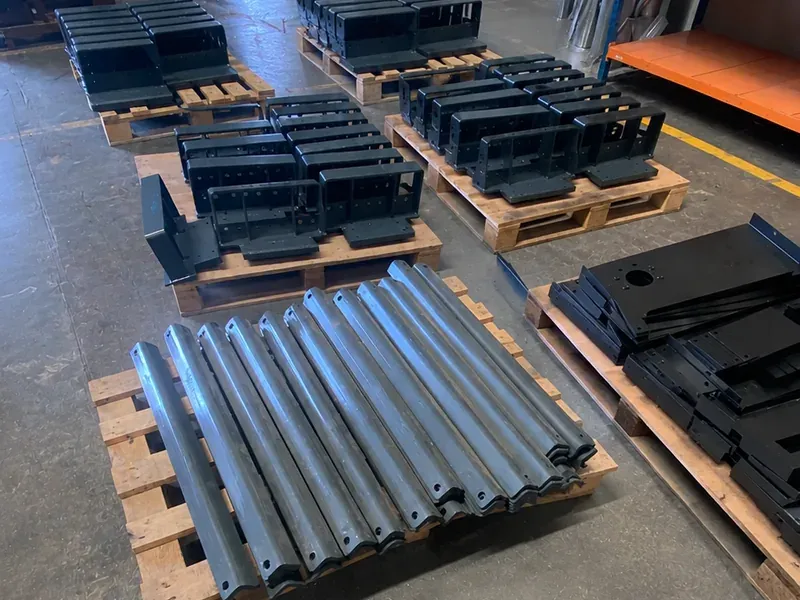Electrostatic Powder Coating — A durable, oven-cured finish